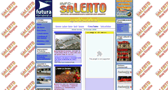 Desktop Screenshot of info-salento.it