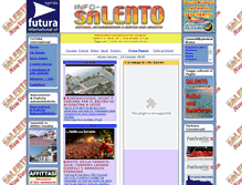 Tablet Screenshot of info-salento.it